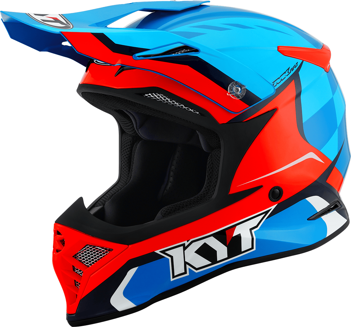 GLOWING BLUE/ORANGE FLUO / GRAPHIC 